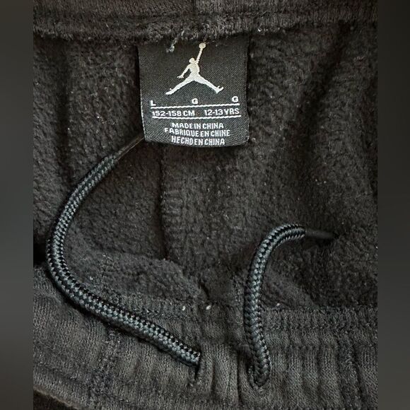 Jordan Fleece Sweatpants, size L (Unisex) Youth 12-13 - Picture 3 of 4